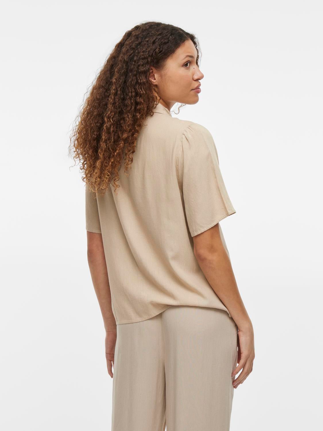 VIPRICIL Shirt - Feather Gray - VERO MODA & VILA Bergvik